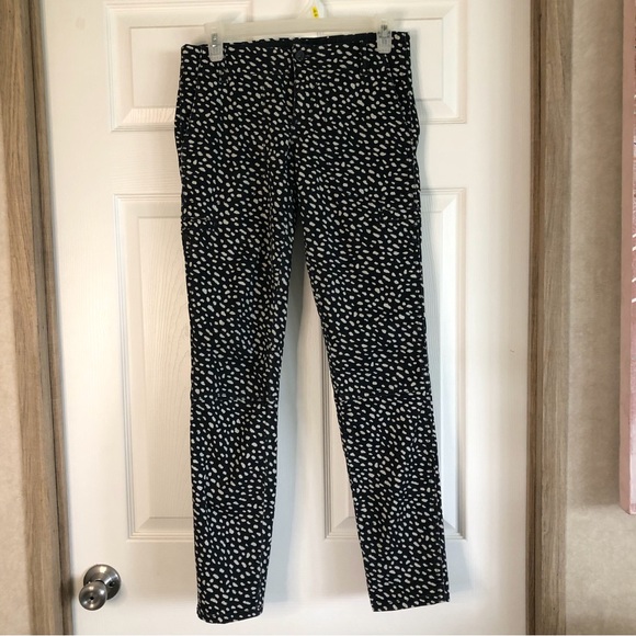 Tory Burch Black Walker Cargo Pants Size 25 - Picture 1 of 13